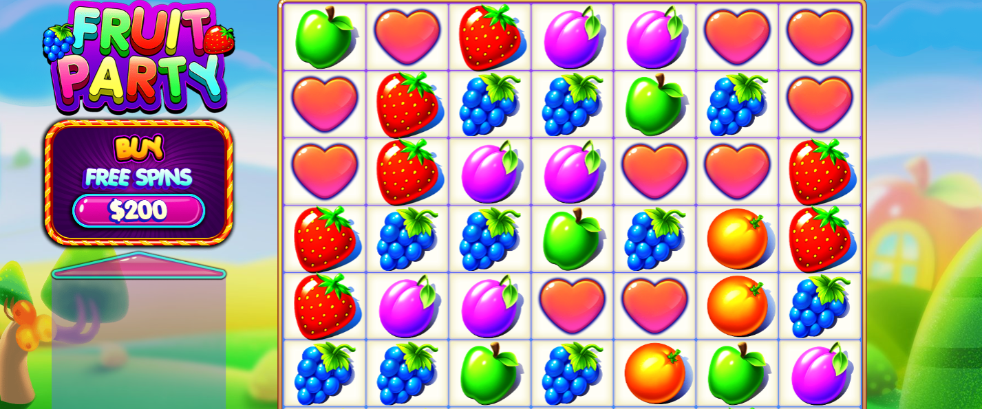 Spielautomatendesign Fruit Party Deluxe